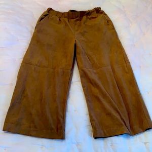 H&M Suede-like long shorts